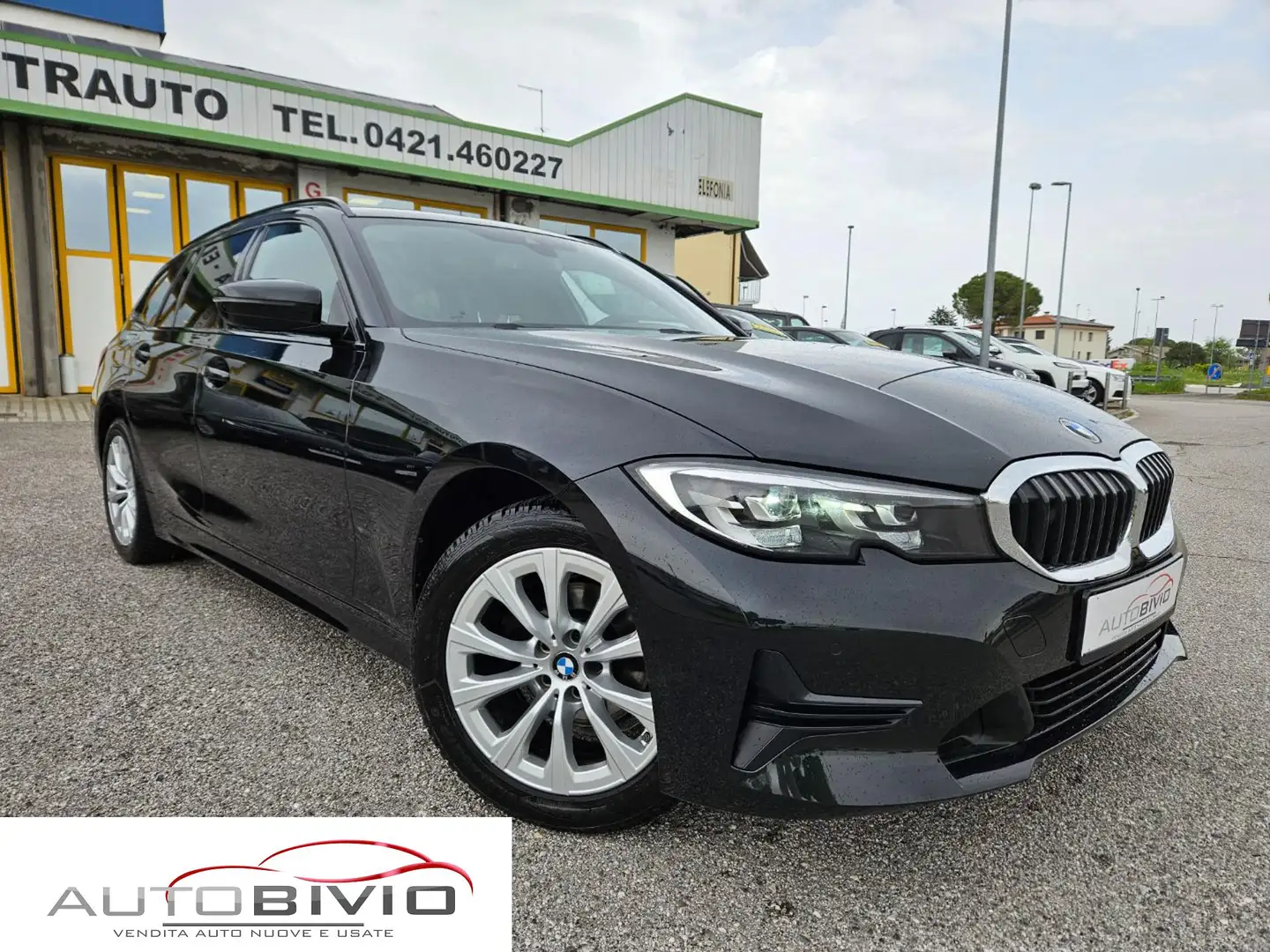 BMW 318 d 48V Touring Sport/M-Sport/LED Nero - 1