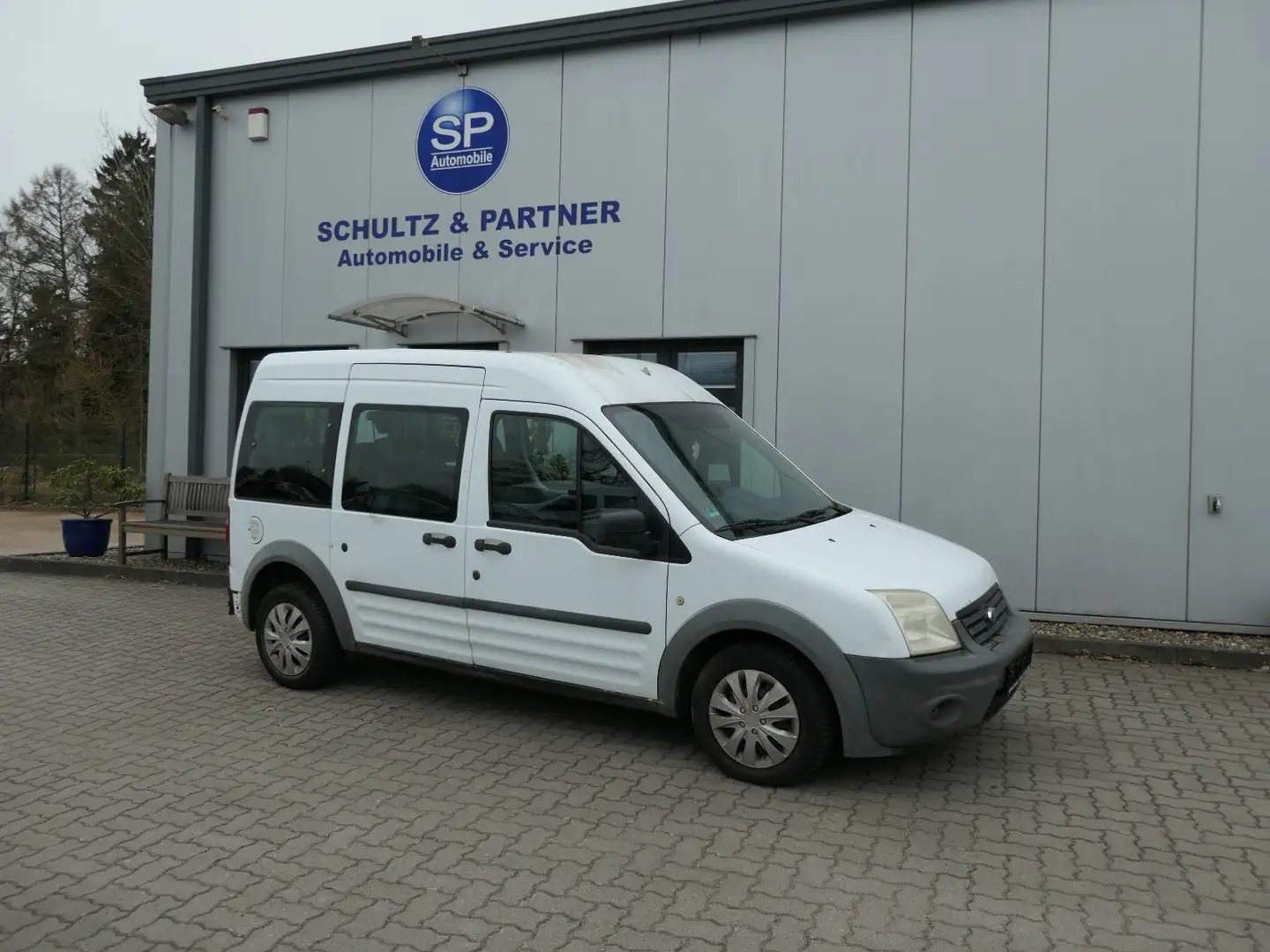 Ford Tourneo Connect Kombi lang // 8x Sitze, Klima Blanco - 1