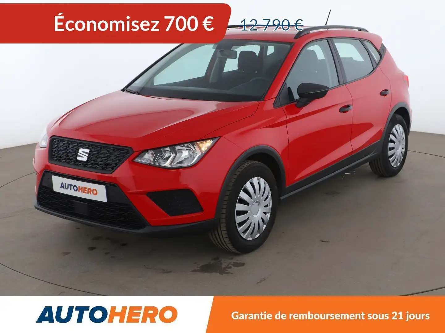 SEAT Arona 1.0 EcoTSI Reference Rouge - 1