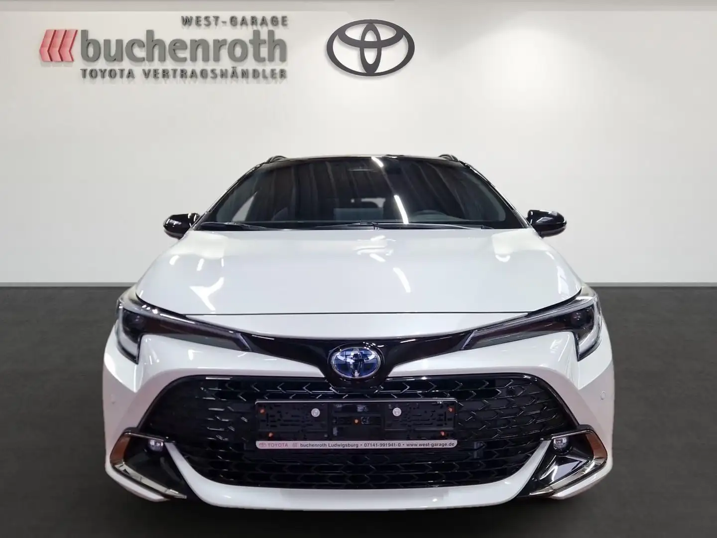 Toyota Corolla Touring Sport 1.8 Hybrid Black an White Weiß - 2