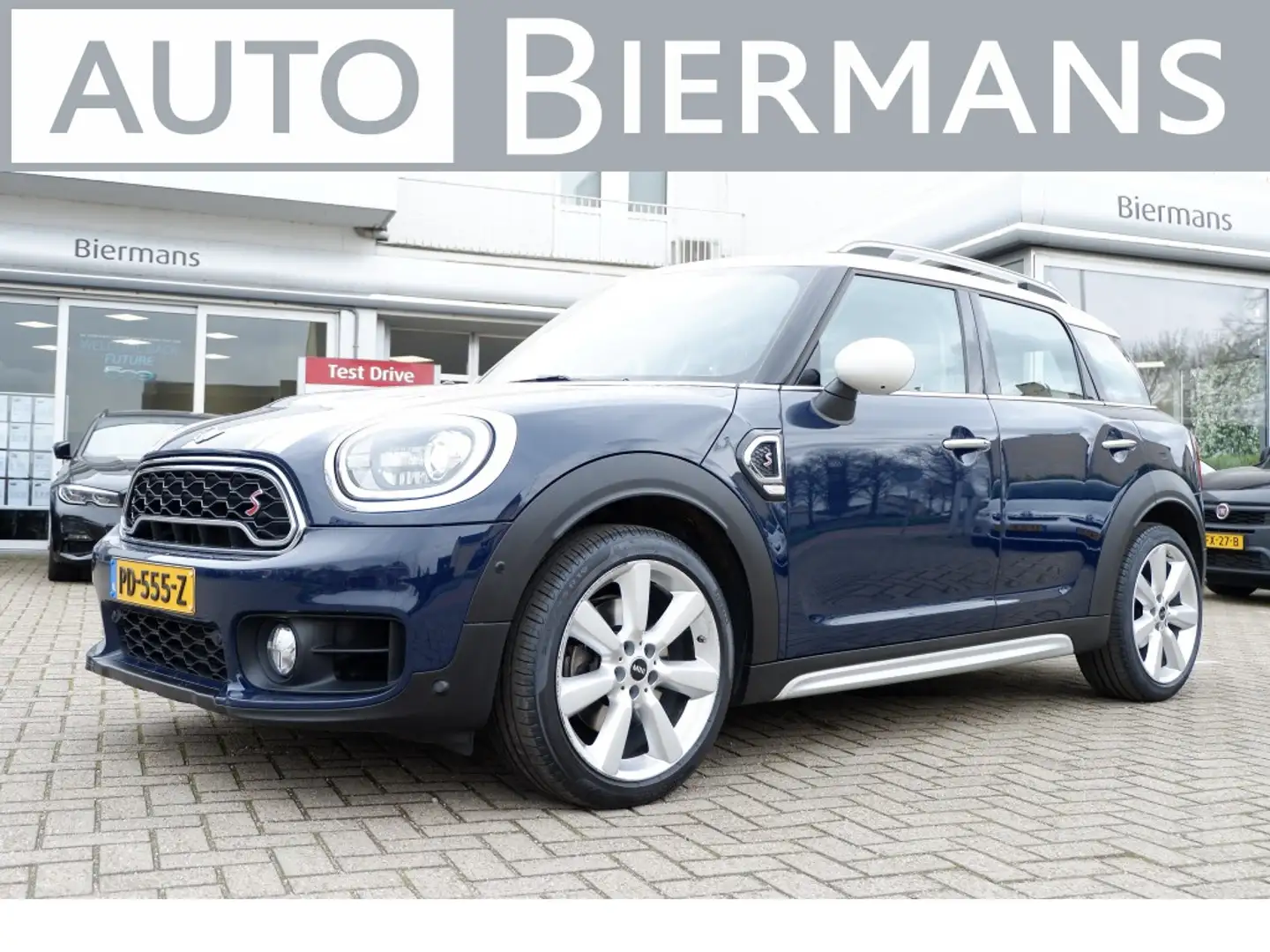 MINI Cooper S Countryman Mini 2.0 192PK Rijklaarprijs incl 12mnd garantie! Blauw - 1