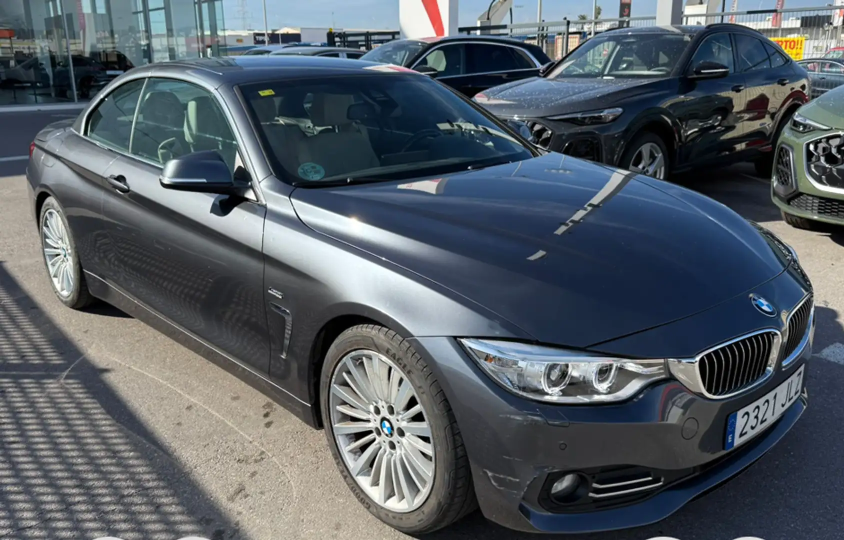 BMW 420 420dA Cabrio Gris - 2