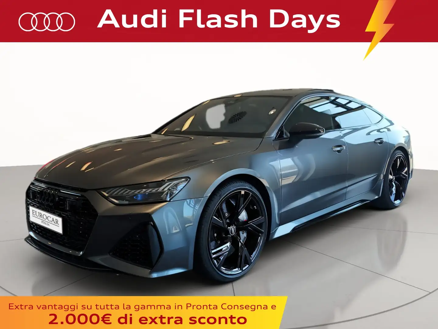 Audi RS7 sportback 4.0 mhev performance quattro tiptronic Grijs - 1