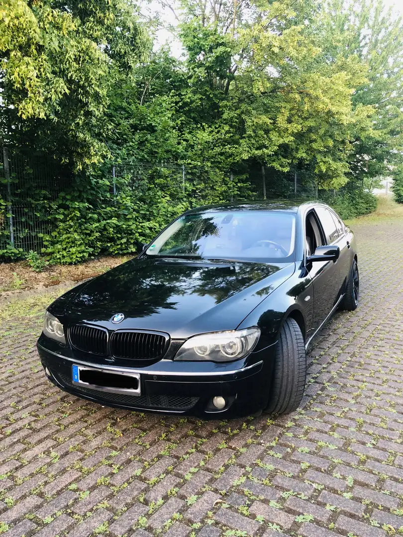 BMW 745 745d 4,4l V8 Biturbo Noir - 1