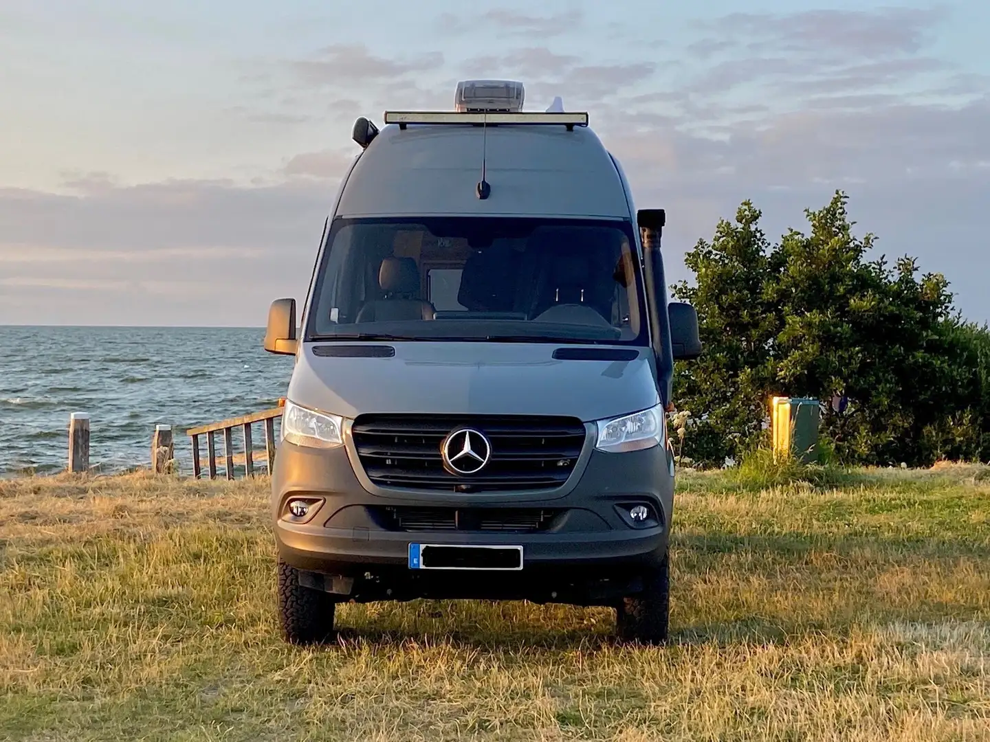 Mercedes-Benz Sprinter Mercedes Benz Sprinter 4x4 319CDI V6 3L  L3H3  907 Gris - 2