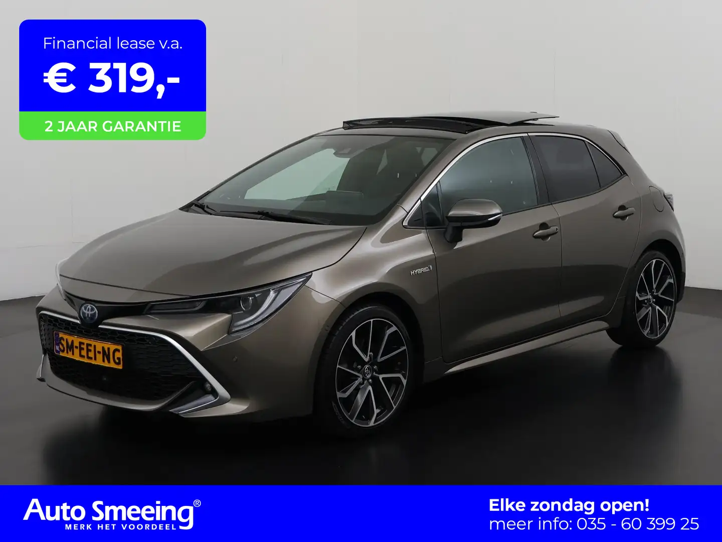 Toyota Corolla 2.0 Hybrid Executive | Panoramadak | Leder/Alcanta Grijs - 1