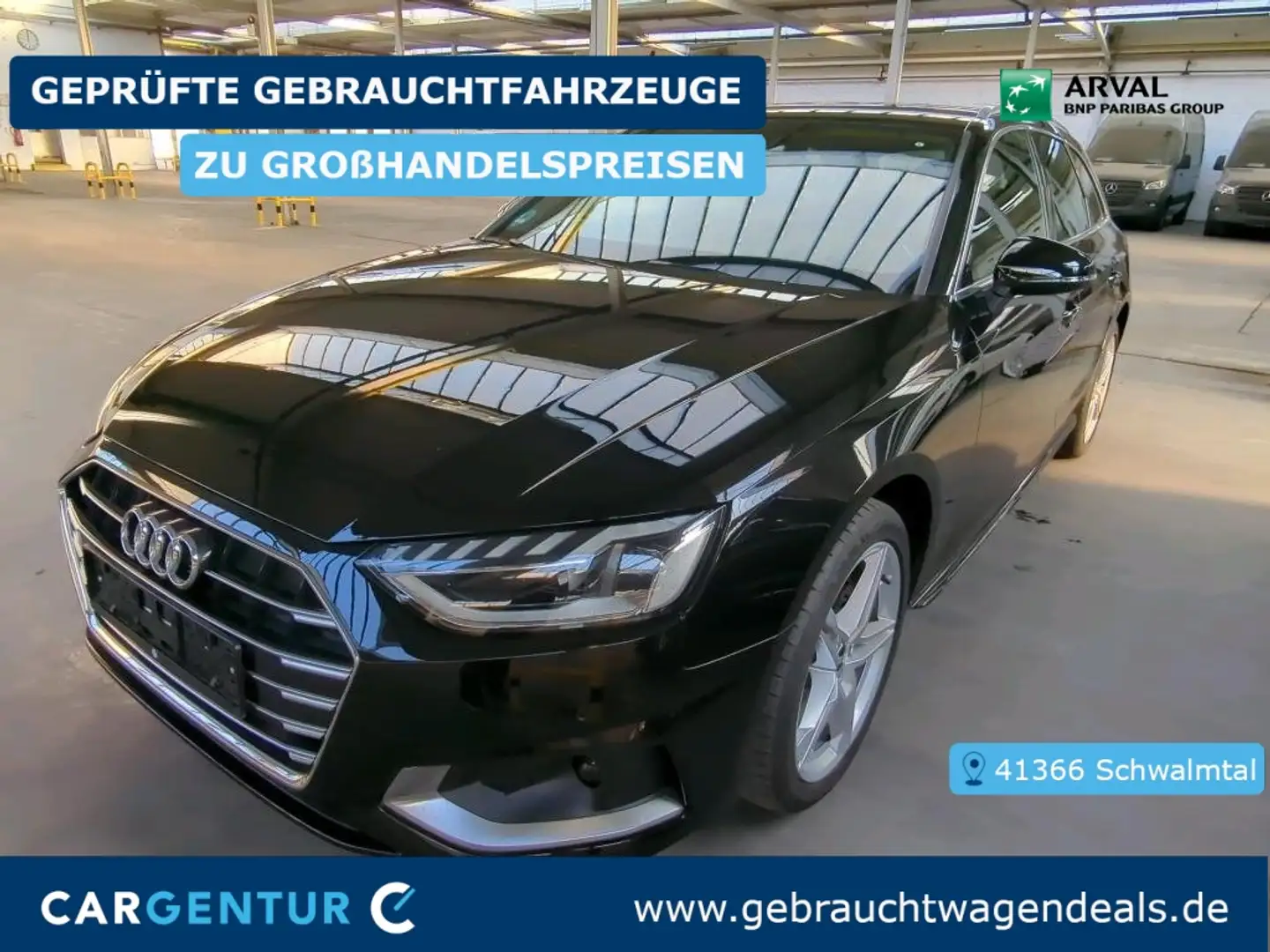 Audi A4 35 2.0 TDI Avant advanced Virtual AHK SpoSi Noir - 1