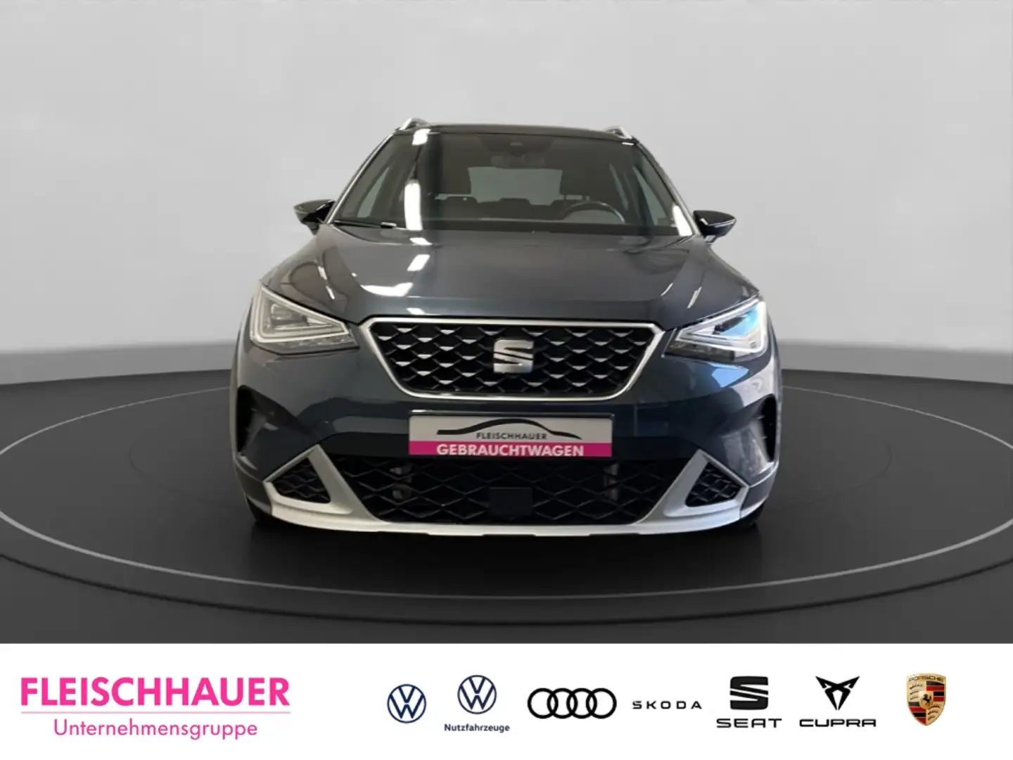 SEAT Arona 1,0 TSI Xperience ACC LED Keyless Temp CarPlay Nav Grau - 2