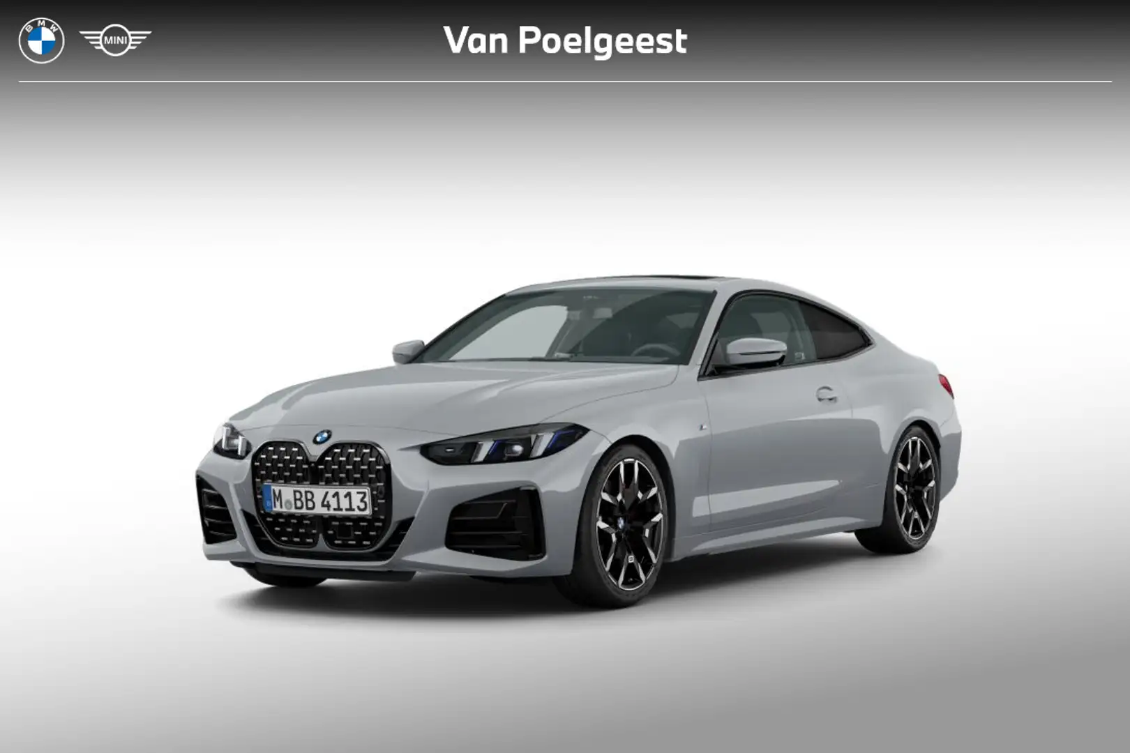 BMW 420 4 Serie Coupé 420i | M Sport Pro | Innovation Pack Grijs - 1
