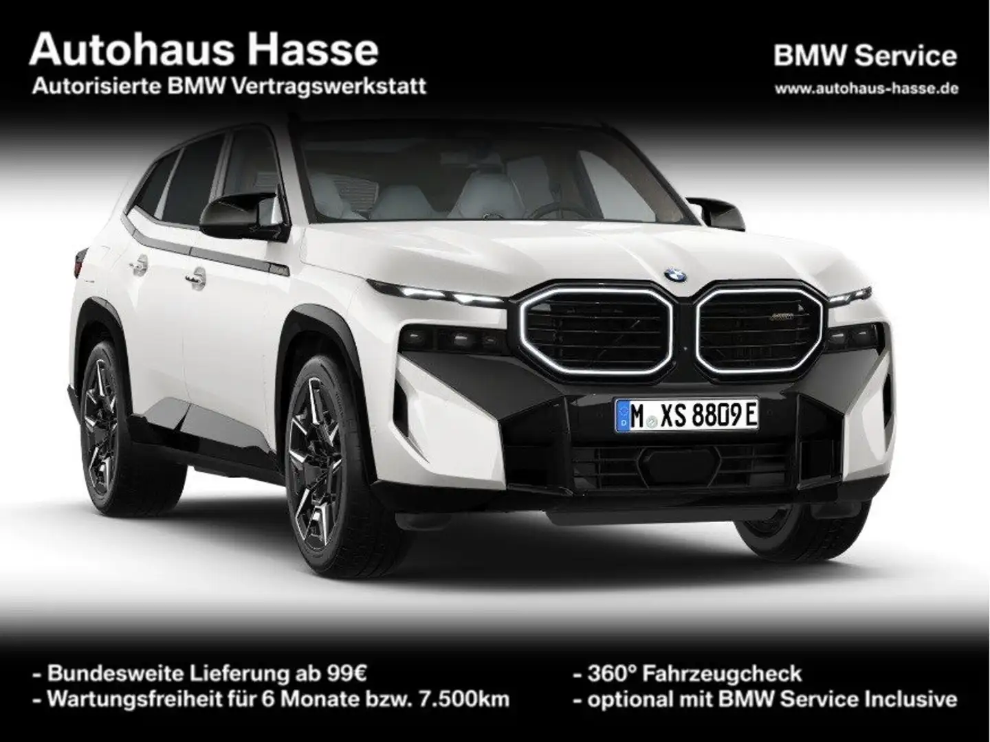 BMW XM 23Z B&W DrAsProf MASSAGE HUD ACC Weiß - 1
