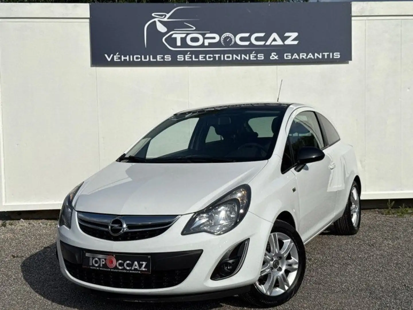 Opel Corsa 1.2 TWINPORT 85CH COOL LINE 3P * 2014 * 128.000KM  Blanc - 1