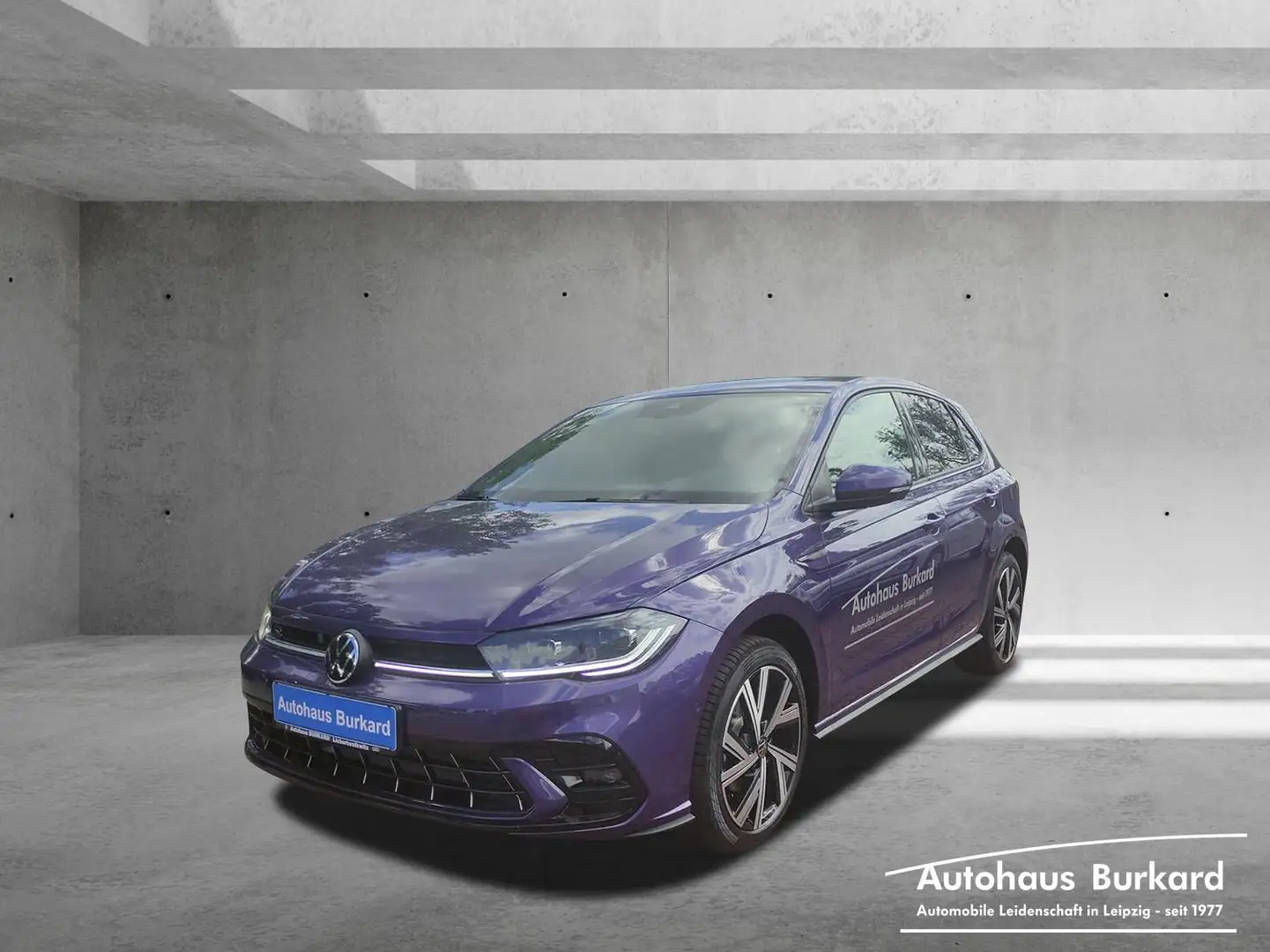 Volkswagen Polo R-Line 1.0 TSI+116Ps+DSG+Rückkam+Navi+DAB+ Violett - 1