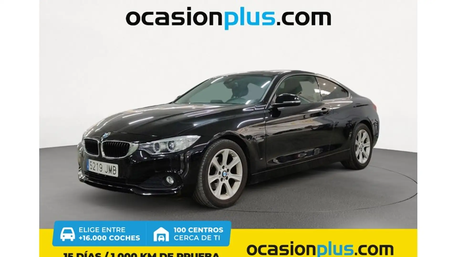 BMW 420 420iA Coupé Zwart - 1