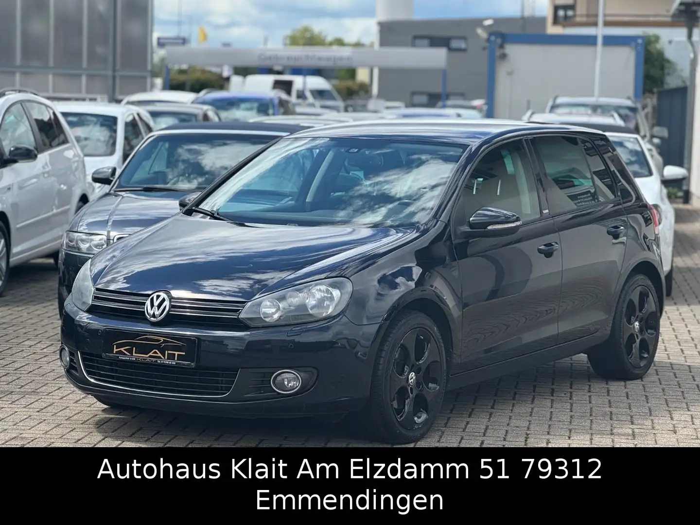 Volkswagen Golf VI Style Blue - 1