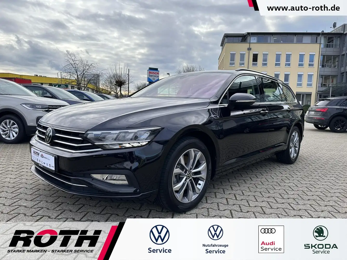 Volkswagen Passat Variant 1.5 TSI DSG *Navi*Kamera*ACC*AHK* Noir - 1
