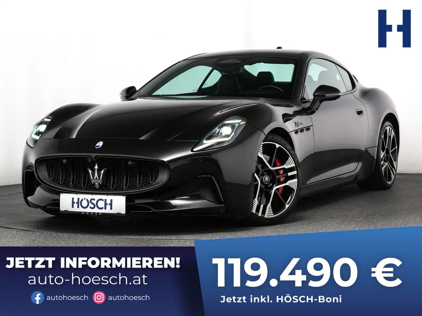 Maserati GranTurismo Folgore TRAUMWAGEN Schwarz - 1