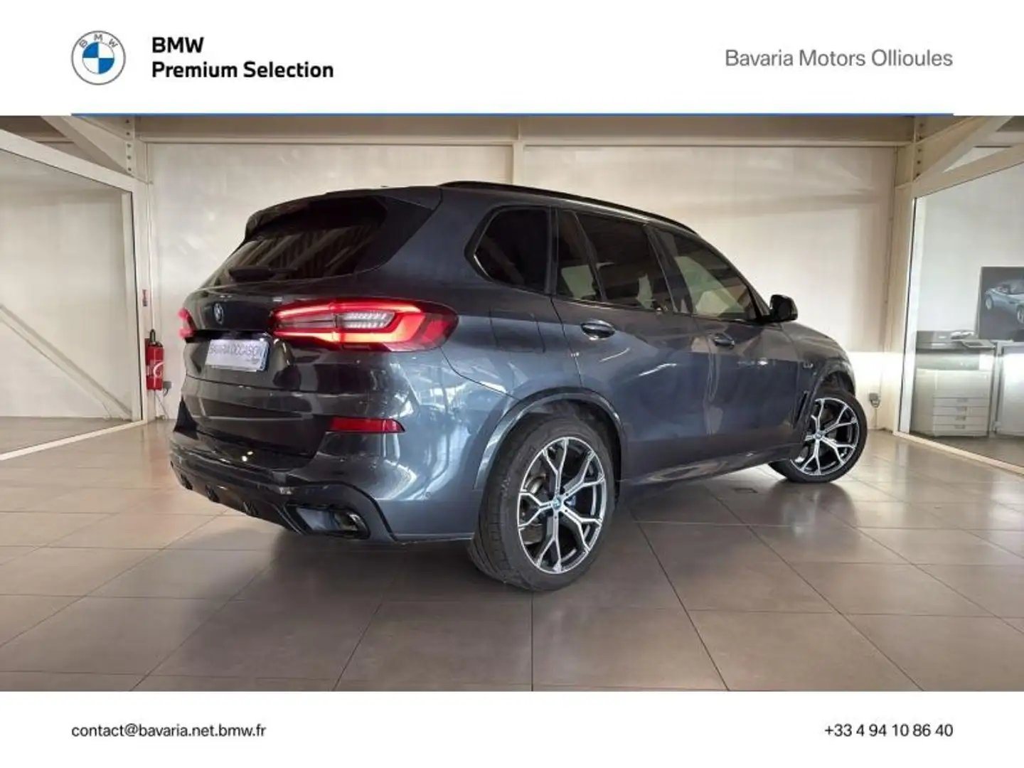 BMW X5 xDrive45e 394ch M Sport 17cv Blanc - 2
