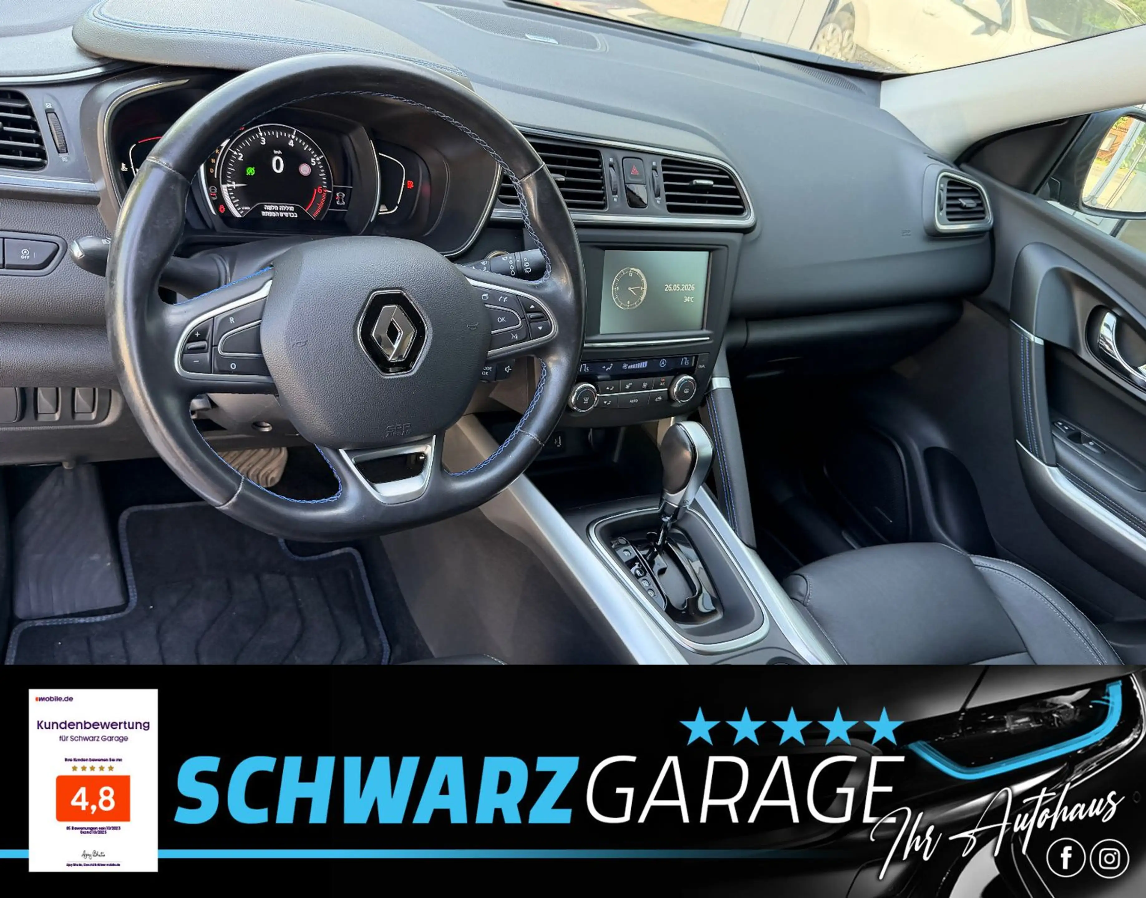 Renault Kadjar Crossboarder-S*1.HAND*LEDER* — photo 8