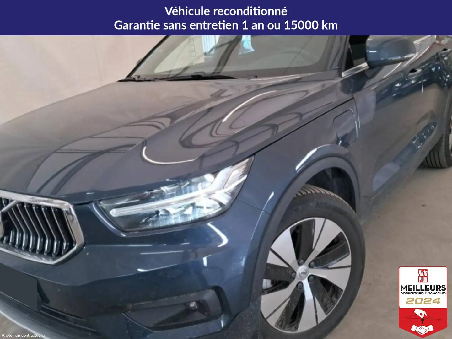 Volvo XC40 T5 FWD Recharge 180+82 DCT7 Momentum +ACC +GPS Bleu - 1