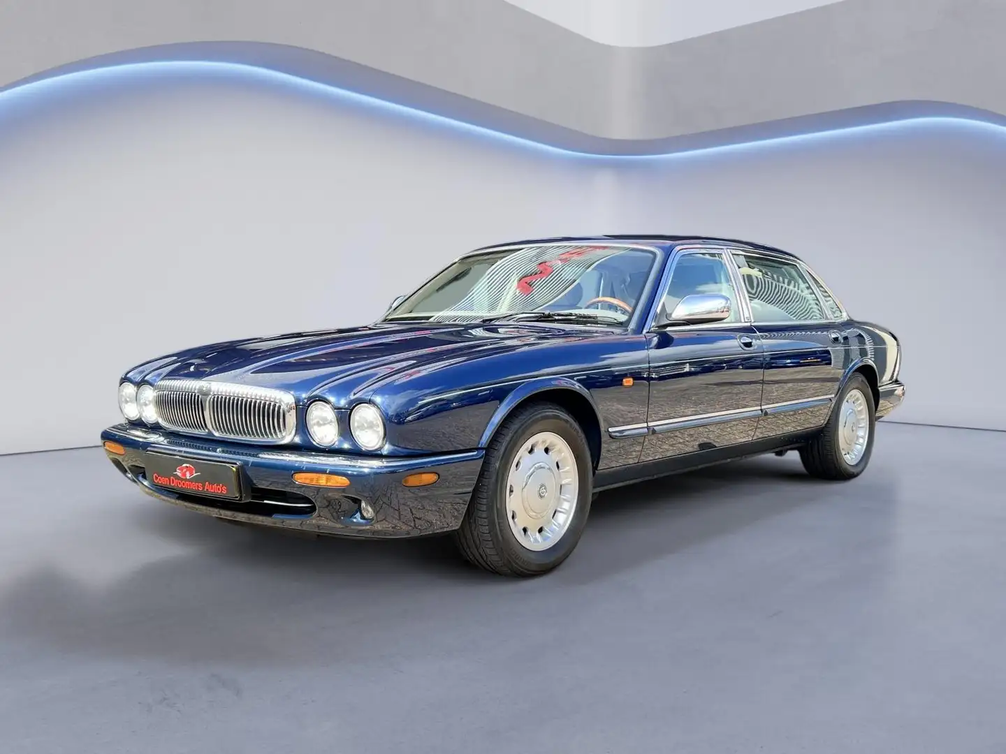 Daimler 4.0 V8 /Topstaat Youngtimer/Beige Leder/Stoelverwa Синій - 1