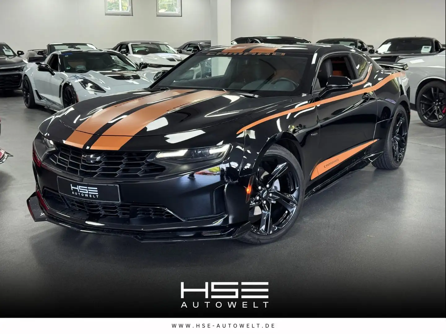 Chevrolet Camaro 2,0l Turbo *AUT / LEDER* Schwarz - 1