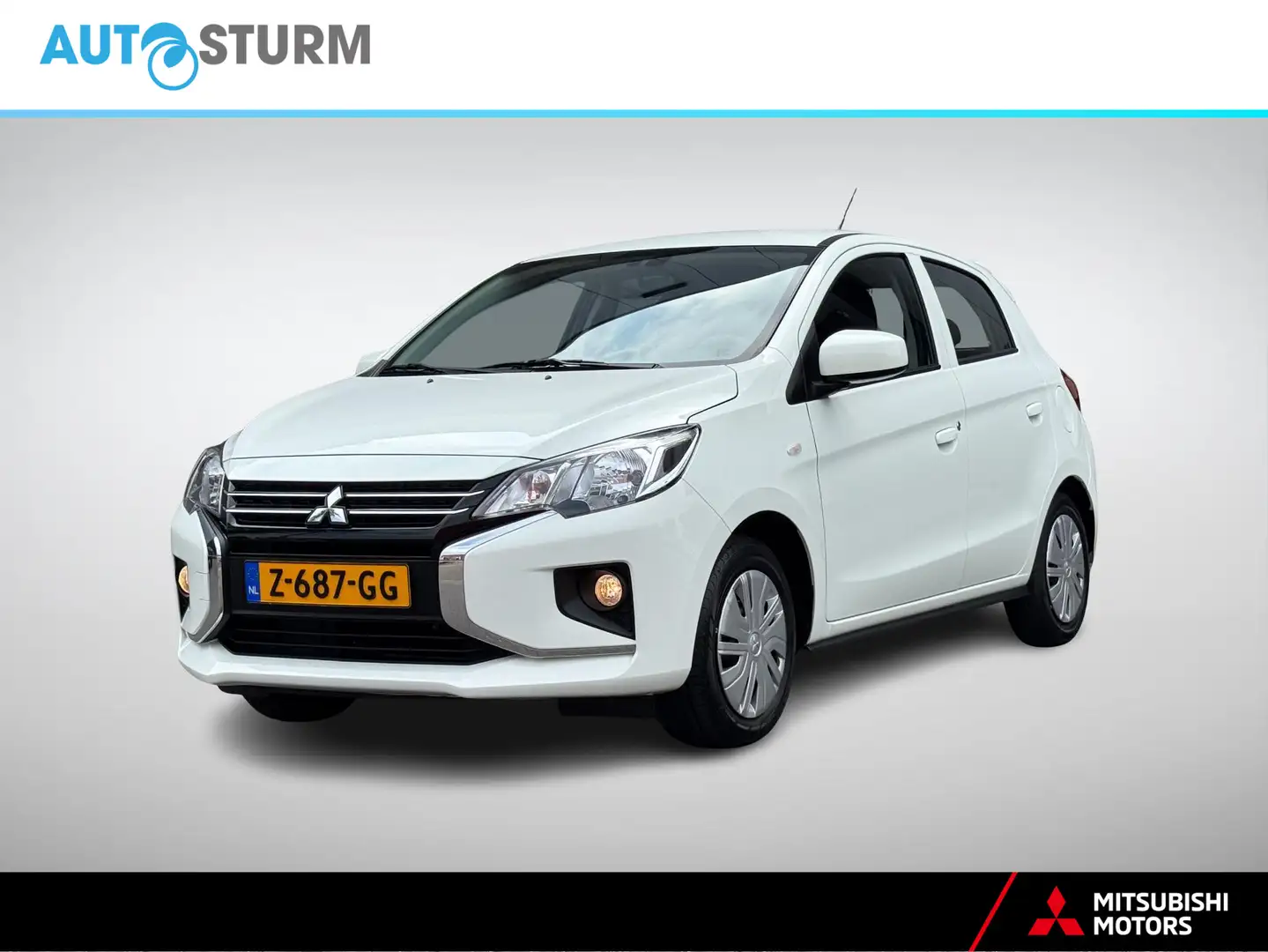 Mitsubishi Space Star 1.2 Connect+ Blanc - 1