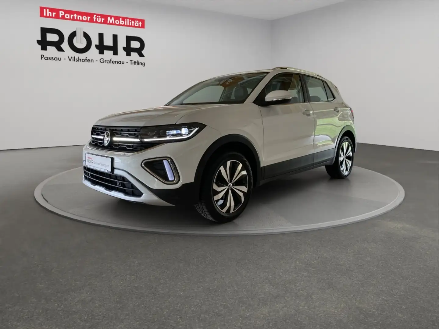 Volkswagen T-Cross Style (Garantie 07/2029.Kamera.Navi.ACC.SHZ.Matrix Blanc - 2