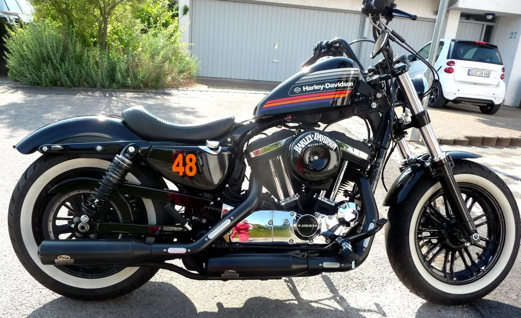 Harley-Davidson Sportster Forty Eight Negru - 2