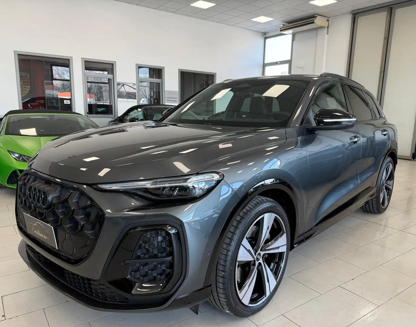 Audi Q5 2.0 TDI 204 CV MHEV QUATTROS-LINE SOSP PNEUMATICHE Grigio - 2
