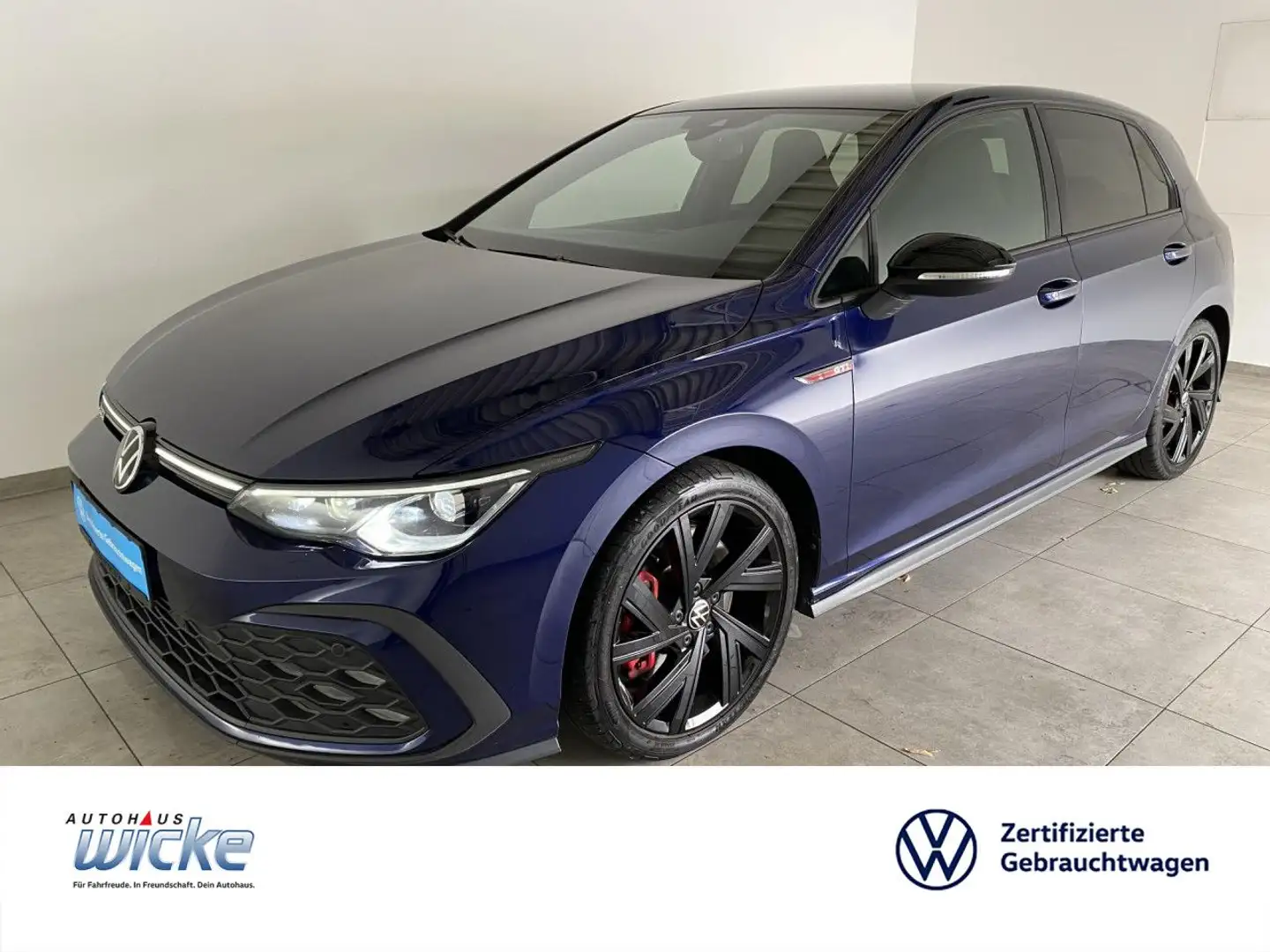 Volkswagen Golf GTI Golf VIII 2.0 TSI DSG GTI NAVI KLIMA LED KEYLESS P Blau - 1