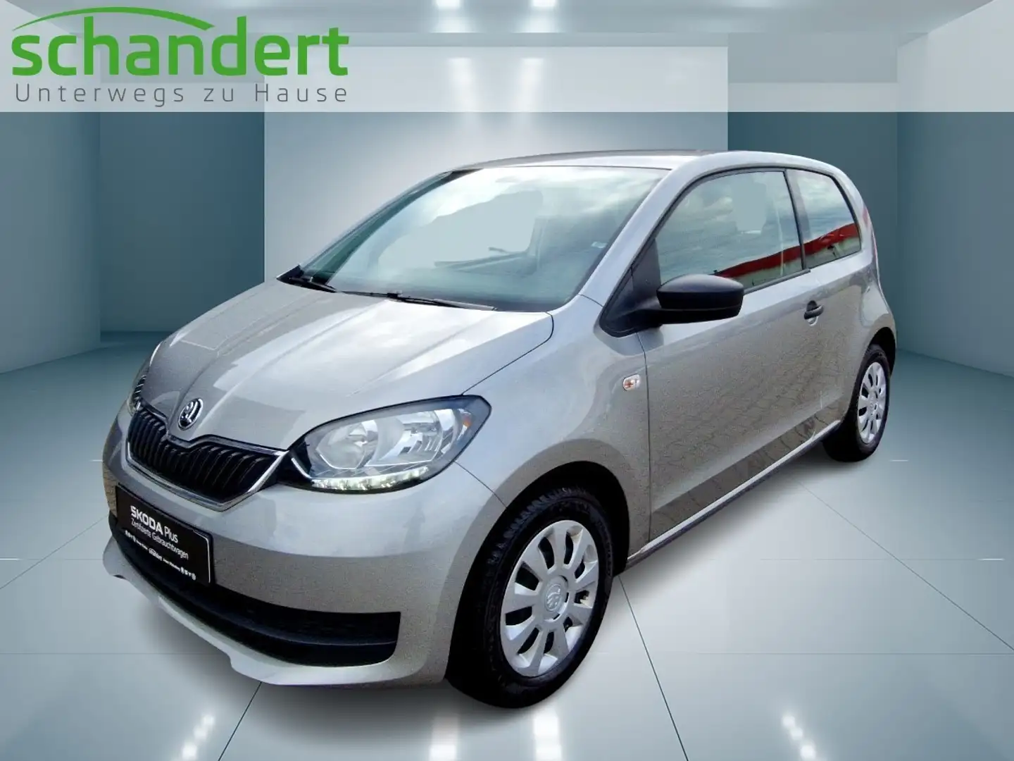 Skoda Citigo 1.0 MPI Active Klima DAB Silber - 1