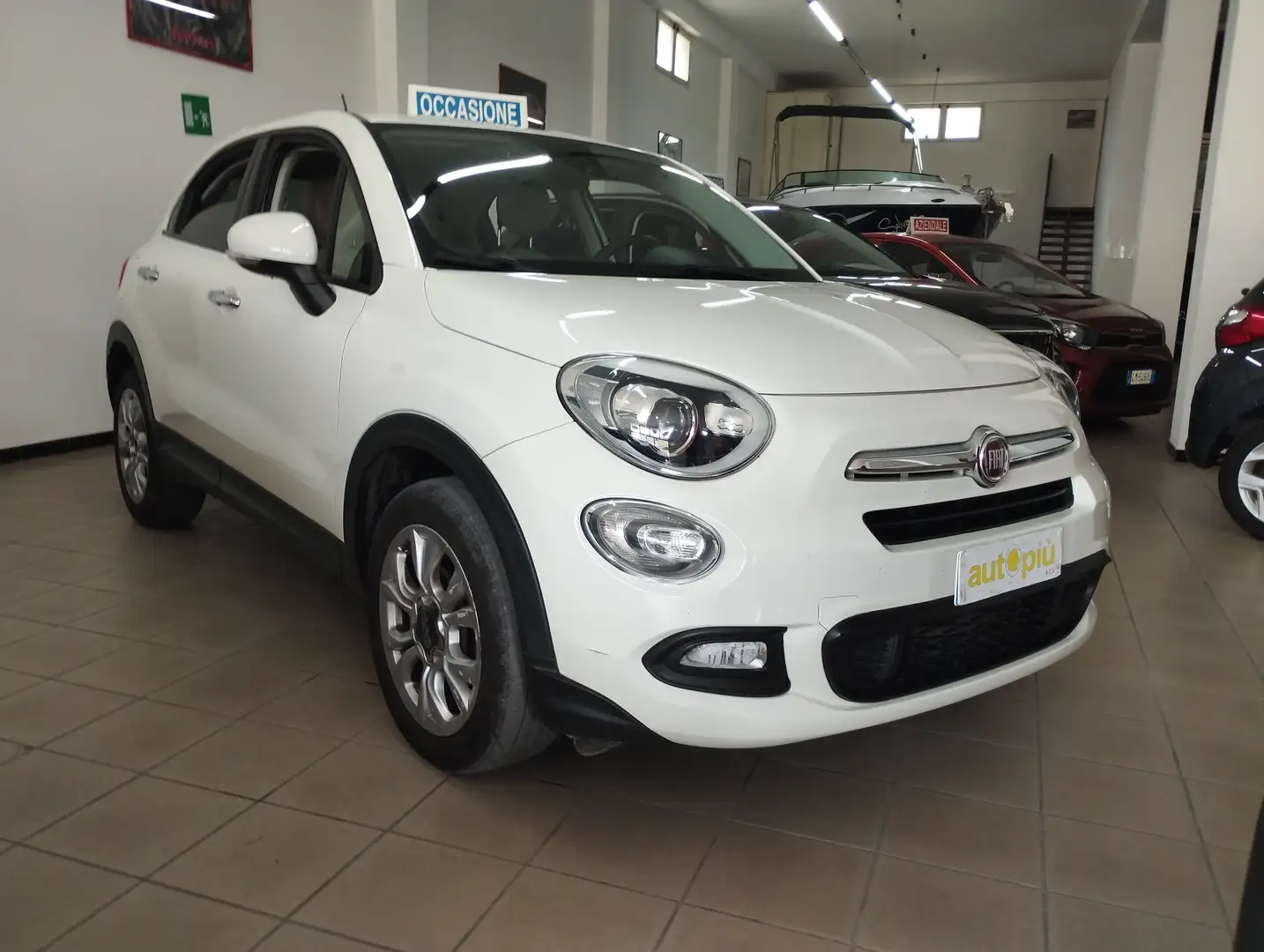 Fiat 500X 1.6 mjt Lounge 4x2 120cv Blanc - 1