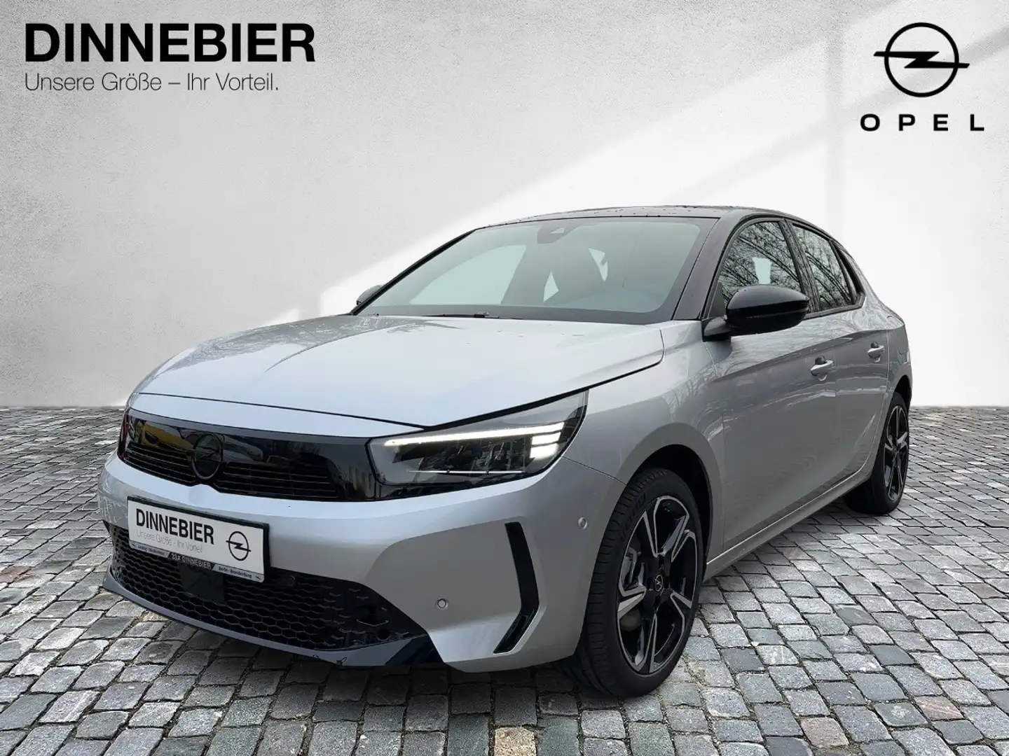 Opel Corsa F 1.2 Turbo GS CAM FLA DynLi SpurW LM SHZ Silber - 2