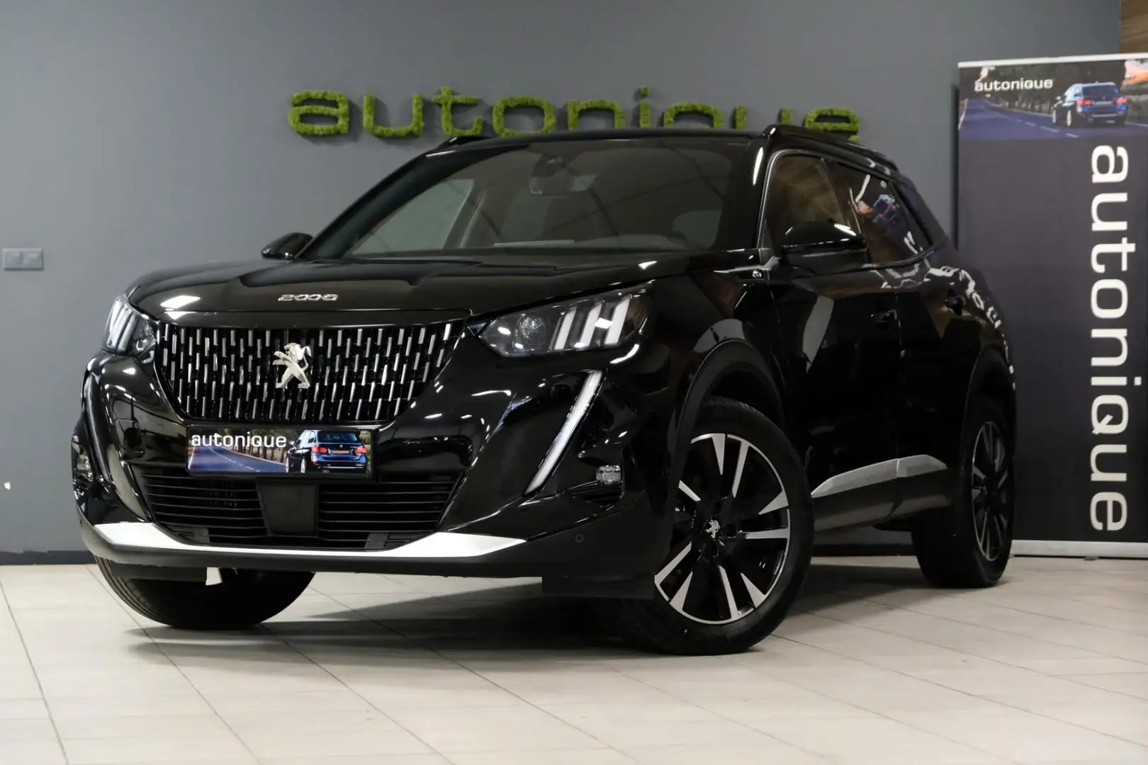 Peugeot 2008 1.2 PureTech GT *43.090km* Stoelverwarming/Leder|A Schwarz - 1