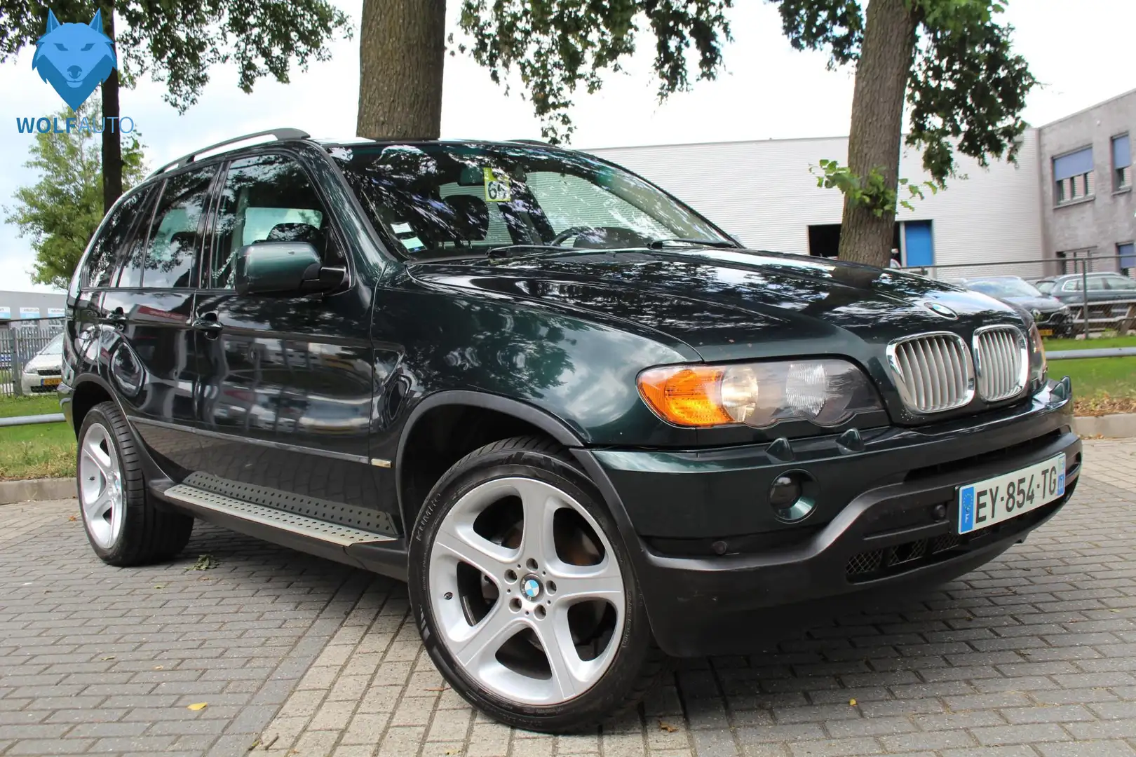 BMW X5 4.4i V8 Executive Youngtimer (MET WERK) FULL OPTIO Grün - 1