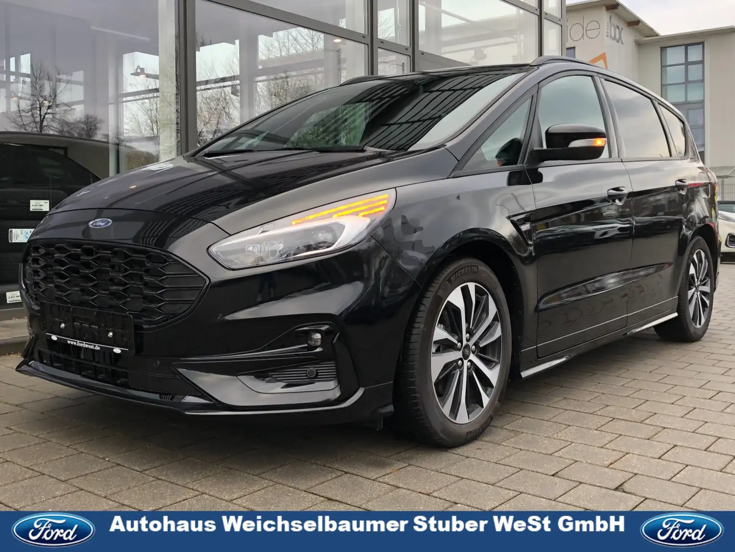 Ford S-Max 889 S-Max 2.5 Duratec FHEV Hybrid ST-Line Negro - 1