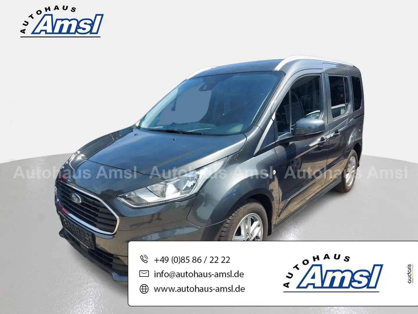 Ford Tourneo Connect 1.0 EcoBoost Titanium Navi* Rkam* Pano* AHK* DAB+ Grey - 1