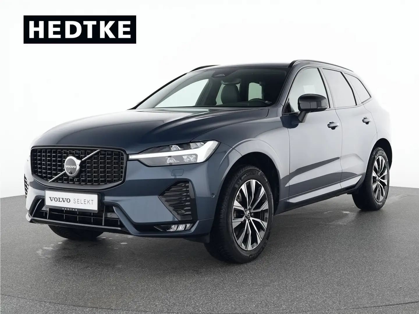 Volvo XC60 B4 Benzin Plus Dark 19"+AHK+ACC+WSS-HZG+360 Blau - 1