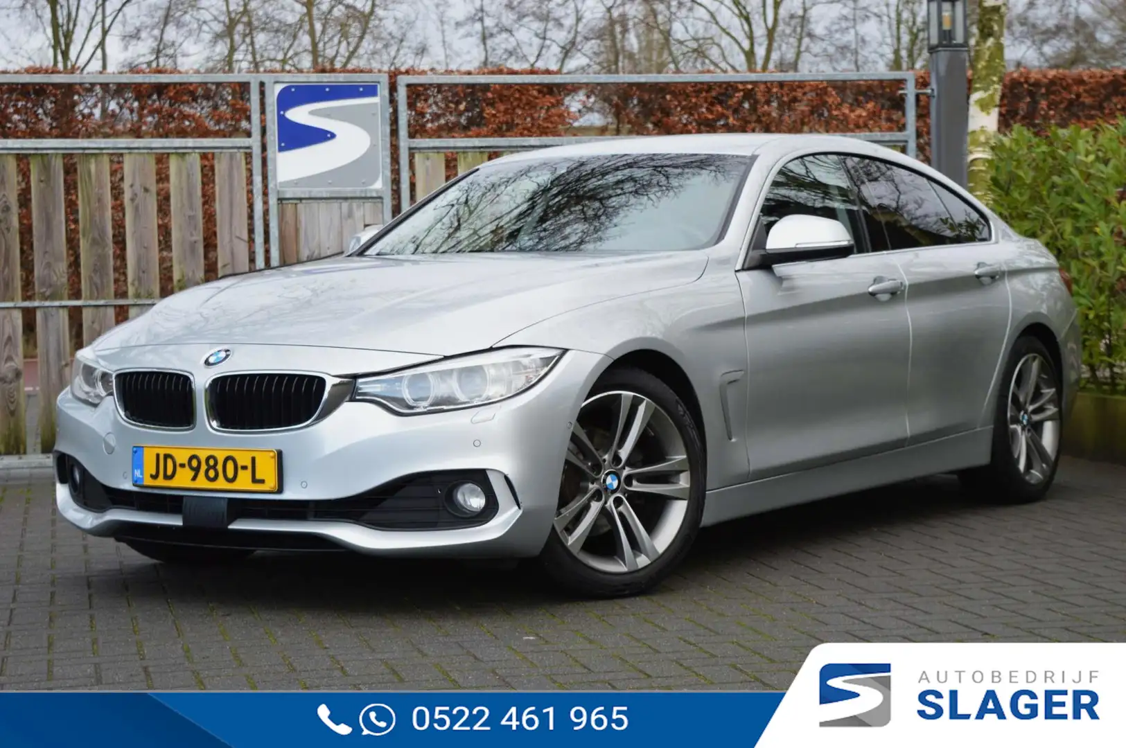 BMW 420 4-serie Gran Coupé 420i - Xenon|Navi|ACC||PDC|Trek Grijs - 1