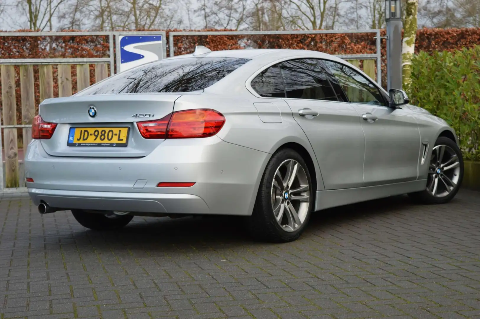 BMW 420 4-serie Gran Coupé 420i - Xenon|Navi|ACC||PDC|Trek Grijs - 2