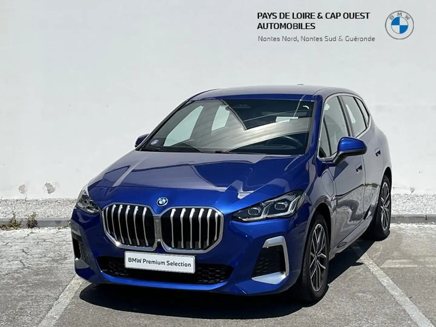 BMW 225 225e 245ch xDrive M Sport DKG7 Bleu - 1