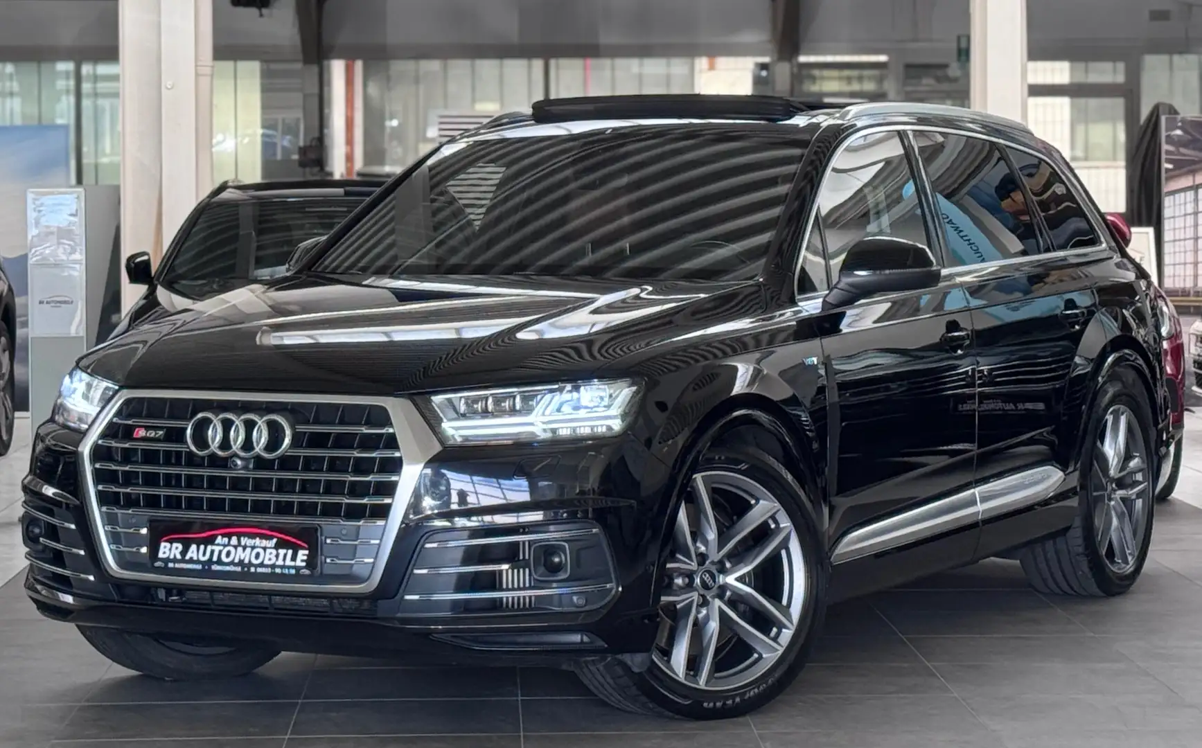 Audi SQ7 4.0 TDI quattro*Matrix*Allradlenkung*Pano*AHK* Schwarz - 2
