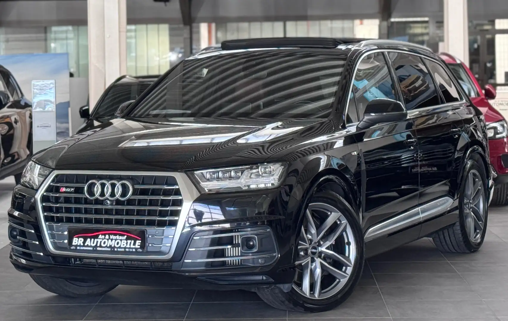 Audi SQ7 4.0 TDI quattro*Matrix*Allradlenkung*Pano*AHK* Schwarz - 1