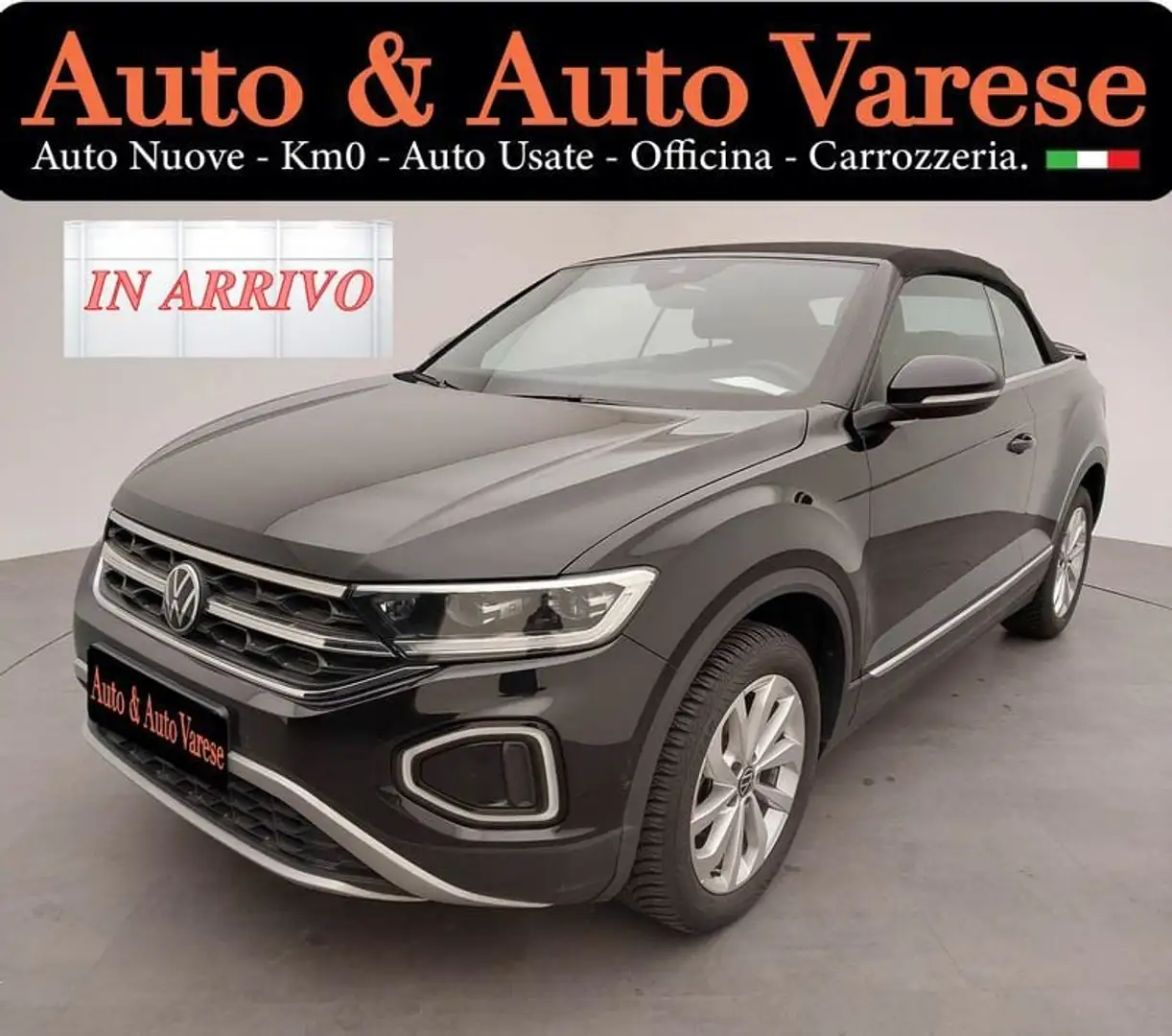 Volkswagen T-Roc Cabriolet 1.0 TSI Style NAVI Noir - 1