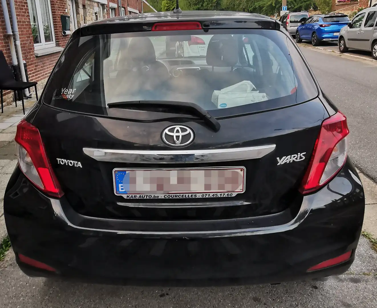 Toyota Yaris Yaris 1.4 D-4D Life Zwart - 2