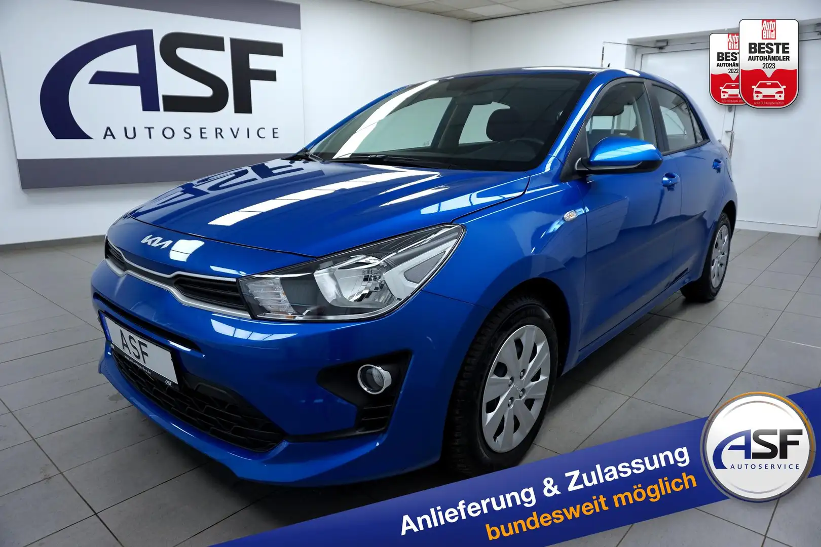Kia Rio Edition 7 #Winter-P. #Parkhilfe hinten #Tempoma... Синий - 1