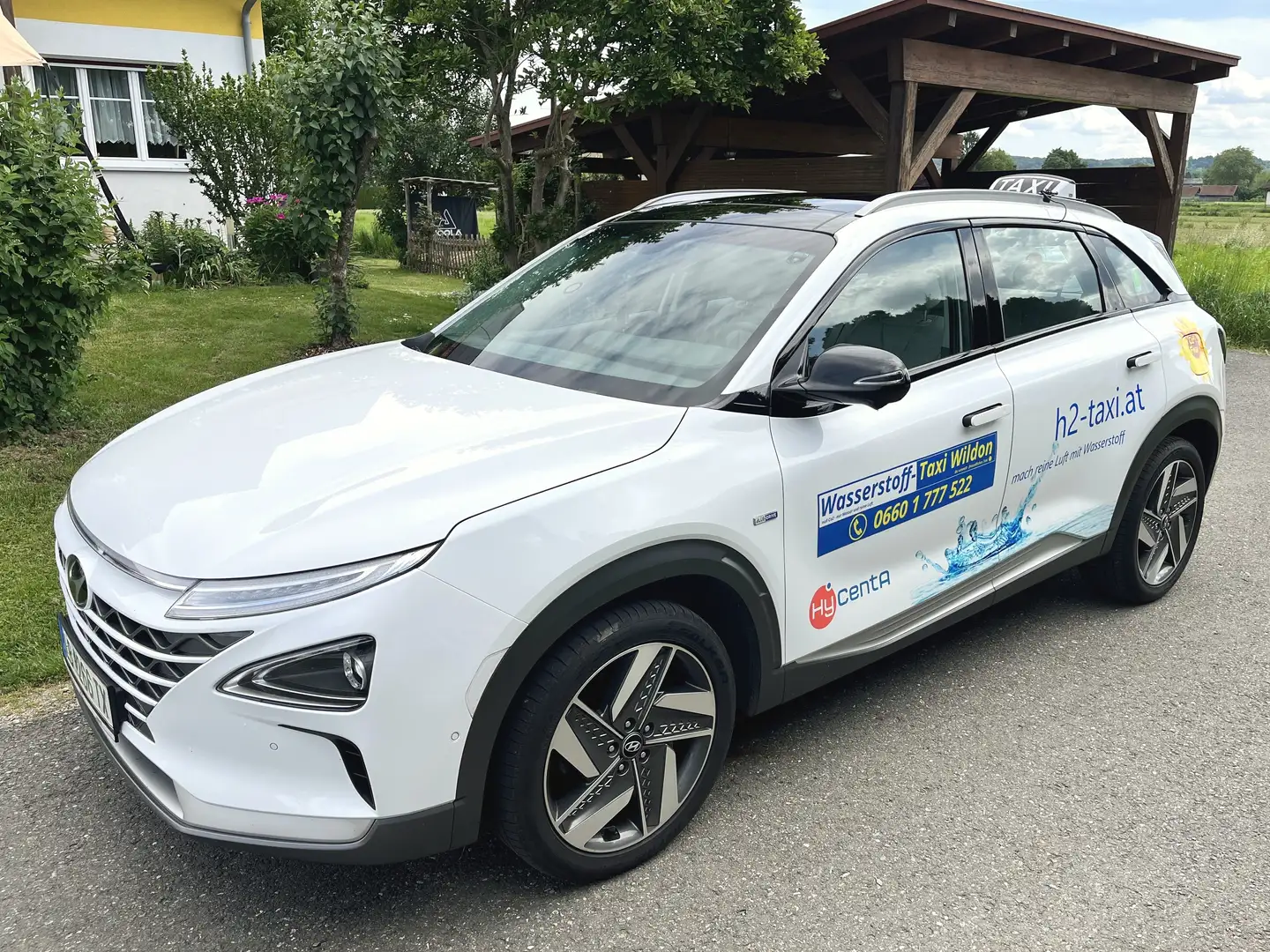 Hyundai NEXO Für Sammler - 1. Wasserstofftaxi Österreichs Bianco - 1