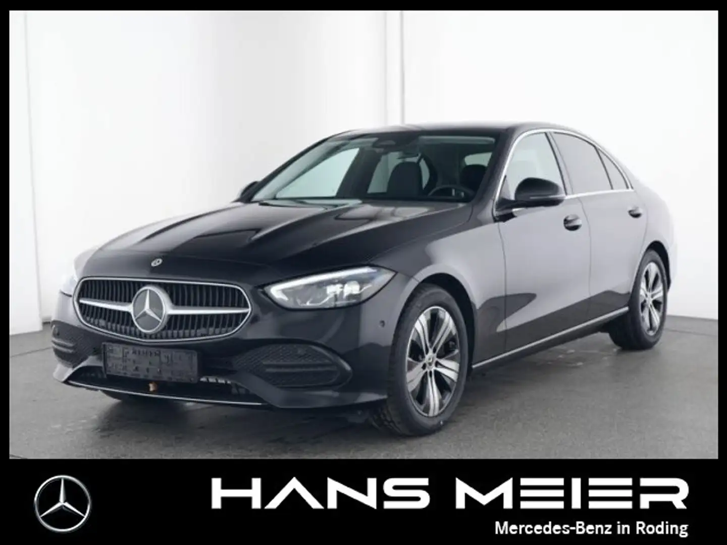 Mercedes-Benz C 220 C 220 d Avantgarde AHK MBUX Lenkradhzg. LED Cam Schwarz - 1