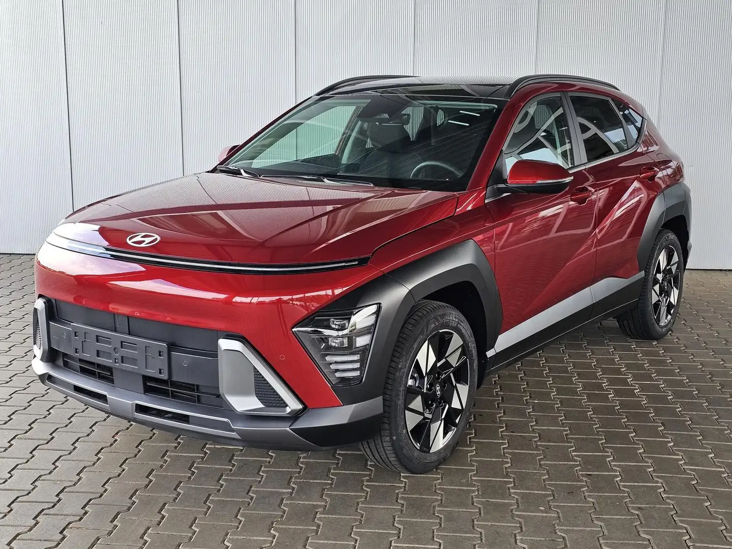 Hyundai KONA Premium 1.6 GDI 2WD HEV DCT / Pano - Schiebedac... Rot - 1
