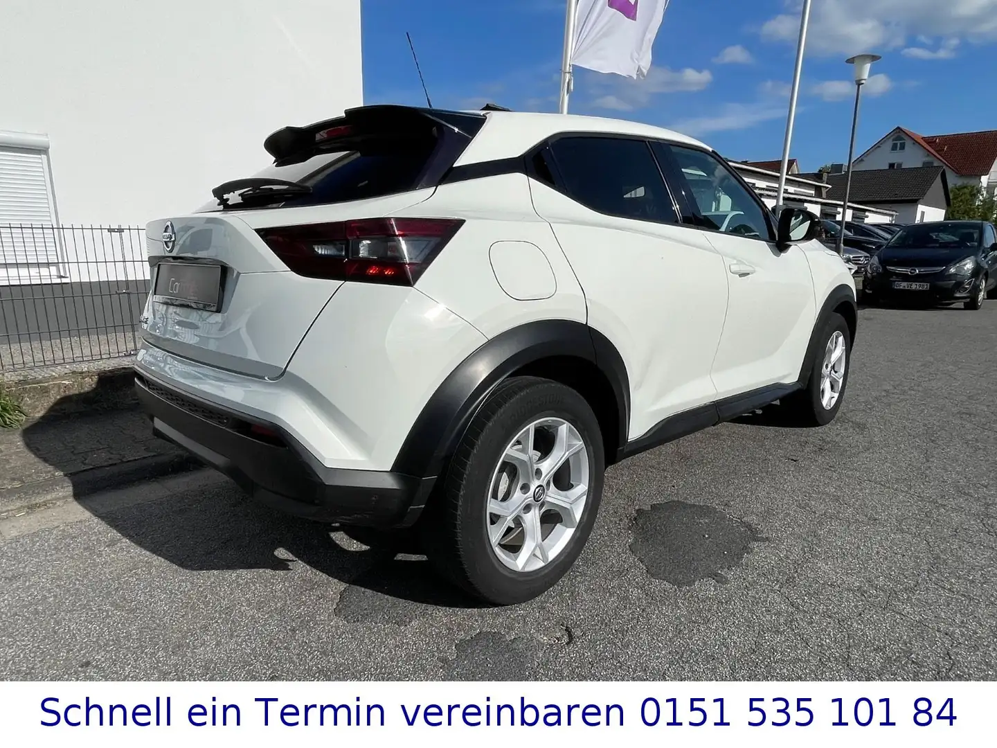 Nissan Juke KAMERA/TÜV NEU/1.Hand Blanc - 2